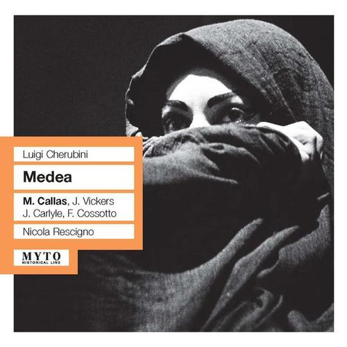 CHERUBINI, L.: Medea (Opera) [Sung in Italian] [Callas, Vickers, Carlyle, Cossotto, Royal Opera House Chorus and Orchestra, Rescigno] [1959]