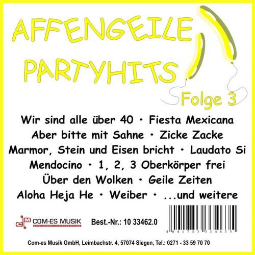 Affengeile-Partyhits, Folge 3