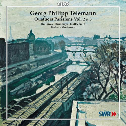 TELEMANN, G.P.: Quatuors Parisiens, Vols. 2 and 3 (Holloway, Brunmayr-Tutz, Duftschmid, Becker, Mortensen)