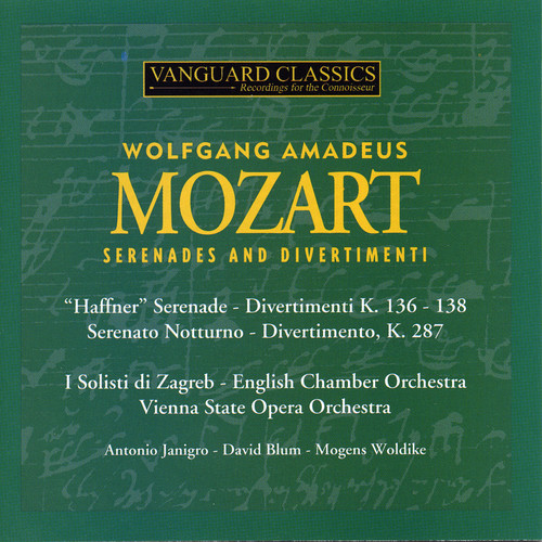 Mozart: Serenades and Divertimenti