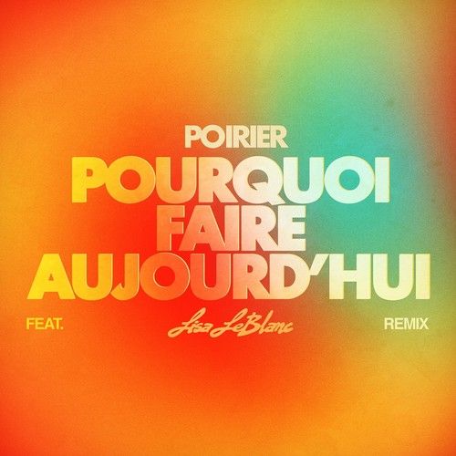 Pourquoi faire aujourd'hui (Remix)