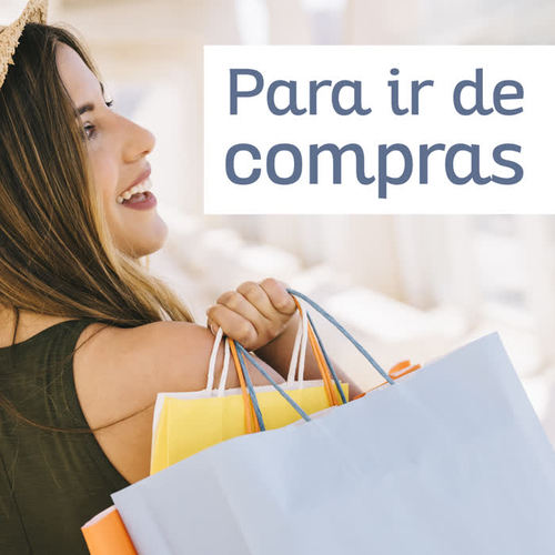 Para ir de compras