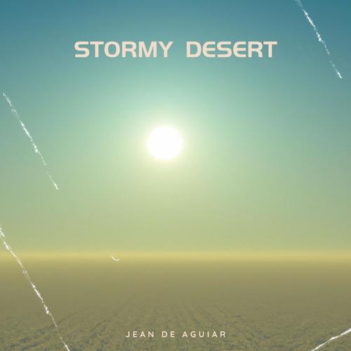 Stormy desert