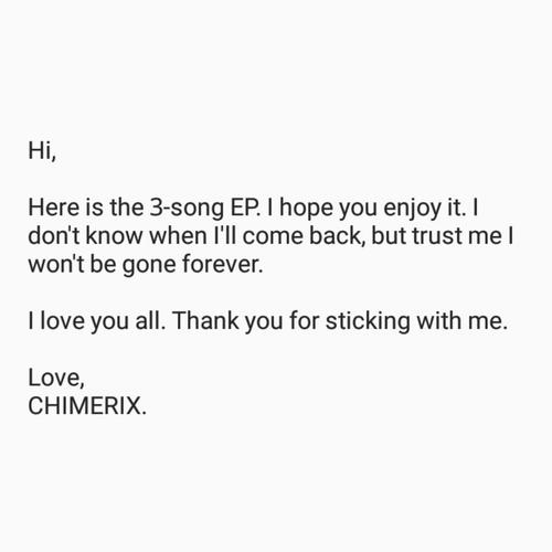 Love, CHIMERIX. (Explicit)