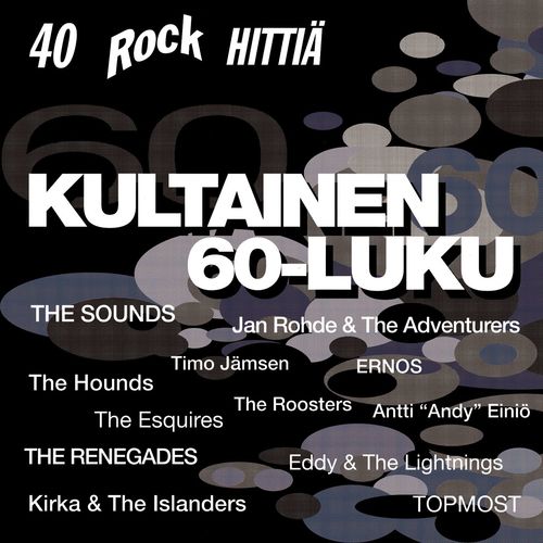 Kultainen 60-luku - 40 Rockhittiä