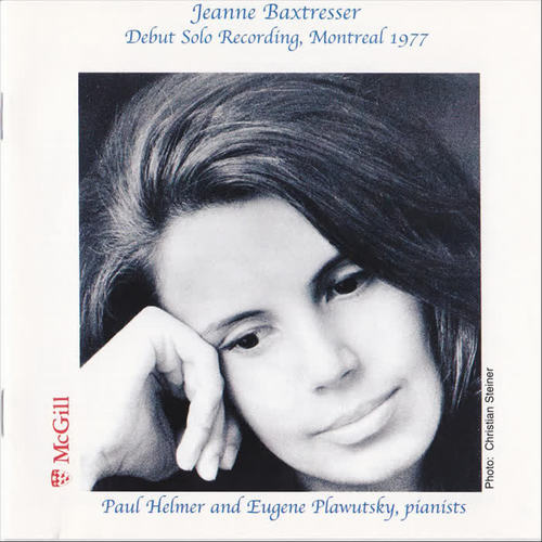 Jeanne Baxtresser Debut Solo Recording, Montreal 1977