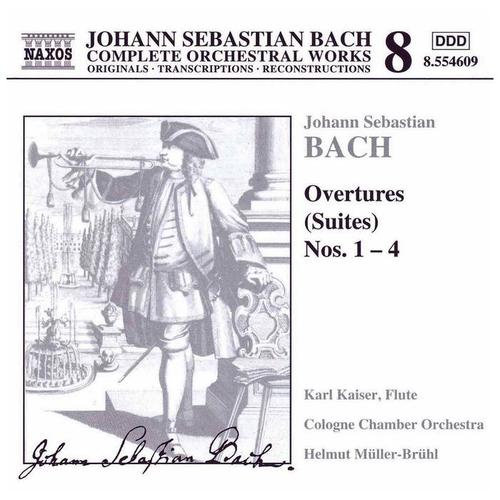 BACH, J.S.: Orchestral Suites Nos. 1-4, BWV 1066-1069 (Cologne Chamber Orchestra, Muller-Bruhl)