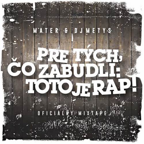 Pre tých, čo zabudli: toto je rap! (Explicit)