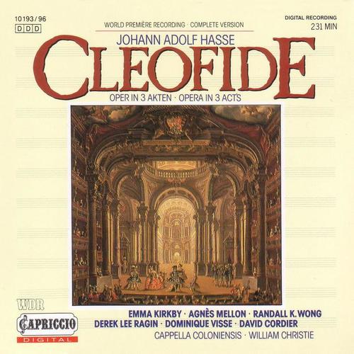 HASSE, J.A.: Cleofide (Opera) [Kirby]