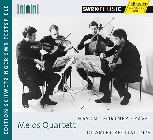 HAYDN, J. / FORTNER, W. / RAVEL, M.: String Quartets (Melos Quartet) [Schwetzinger Festspiele Edition, 1979]