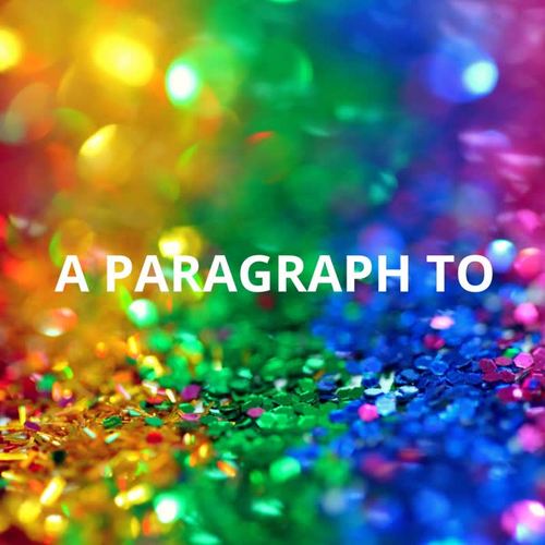 A Paragraph To