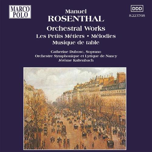 ROSENTHAL: Petits Metiers (Les) / Musique de Table