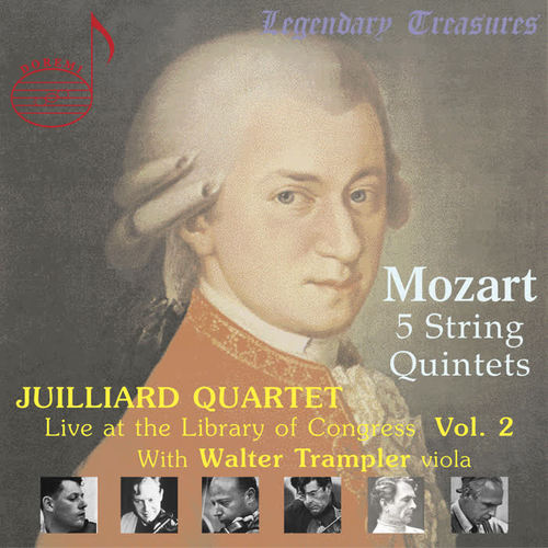 Juilliard Quartet, Vol. 2: Live at Library of Congress – Mozart Quintets