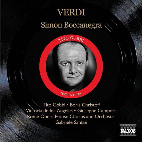 VERDI, G.: Simon Boccanegra (Gobbi, Christoff, los Angeles, Santini) [1957]