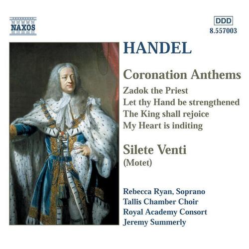 HANDEL: Coronation Anthems / Silete Venti