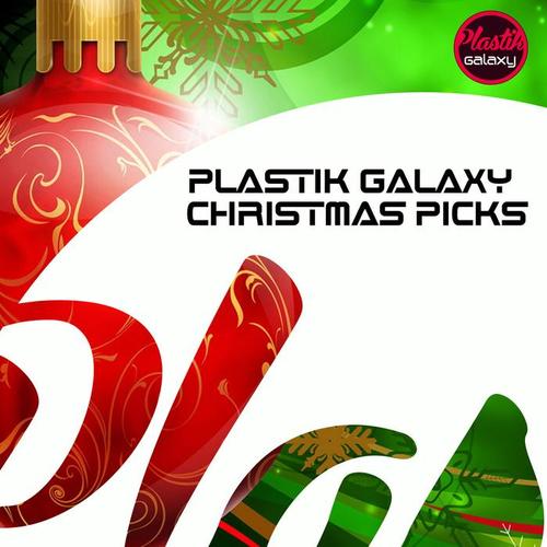 Plastik Galaxy Christmas Picks