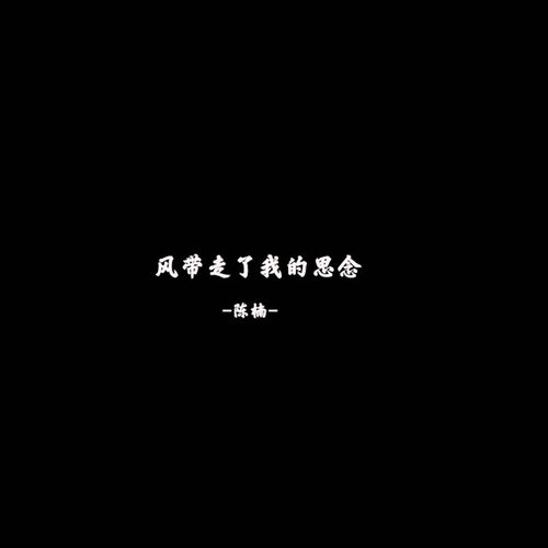 风带走了我的思念