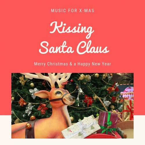 Kissing Santa Claus
