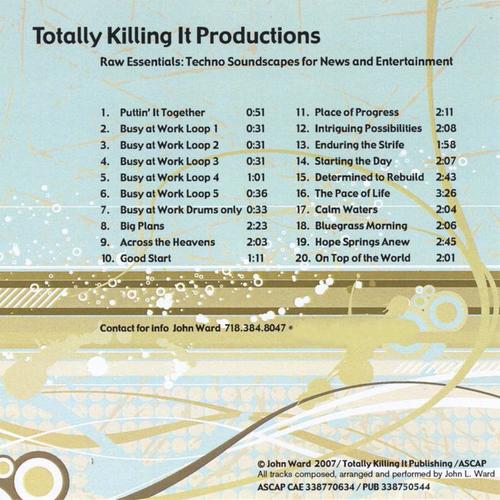 Raw Essentials: Techno Soundscapes For News and Entertainment