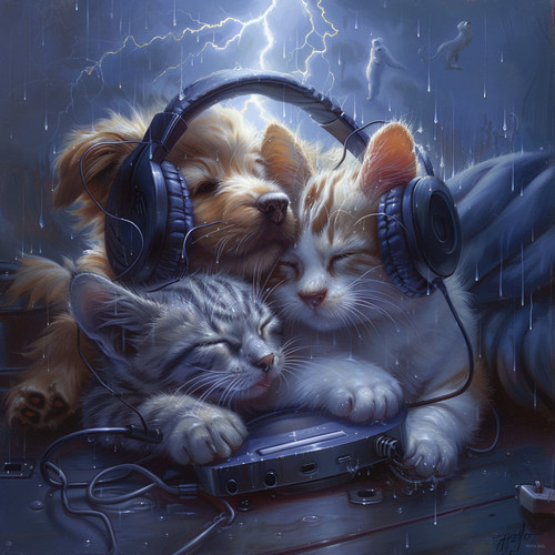 Whisker Harmony: Pets Thunder Sounds