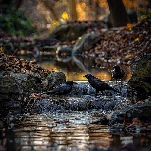 Binaural Sleep Sounds with Birds Creek and Nature Ambience