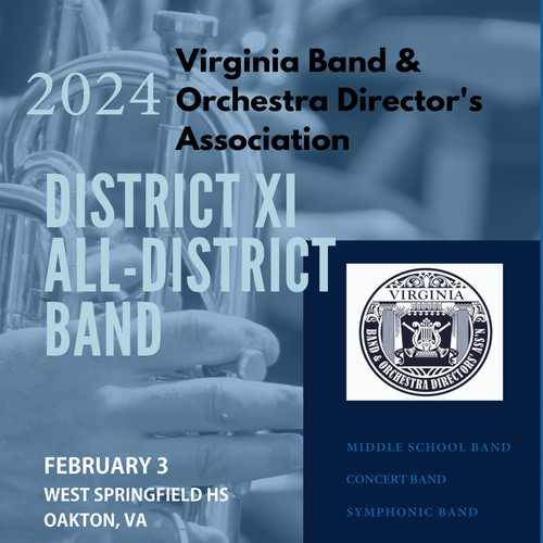 VBODA District XI All-District Band 2024 (Live)