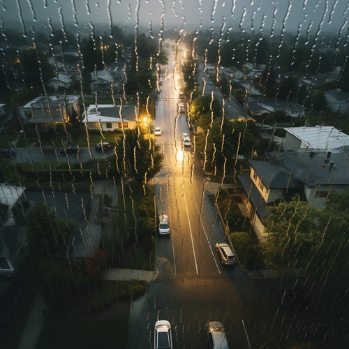 Yoga in the Rain: Harmonious Water Rhythms