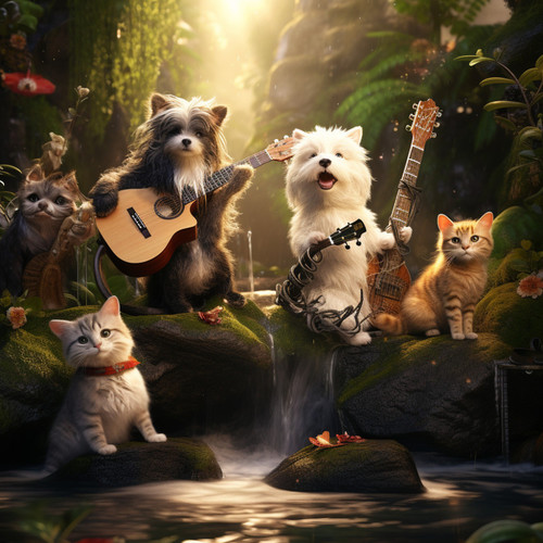 Pets Waterfall: Stream Comfort Madrigal