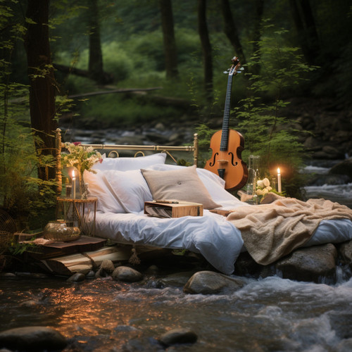 Restful Ripples: Sleep by the Stream Ballad