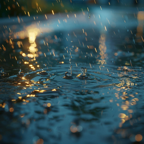 Binaural Rain Meditation: Tranquil Drops