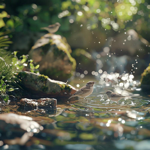 Calm Binaural Birds and Nature Creek Relaxation