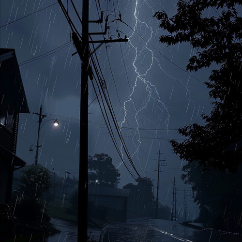 Relaxing Rain Chill: Soothing Thunder Ambiance