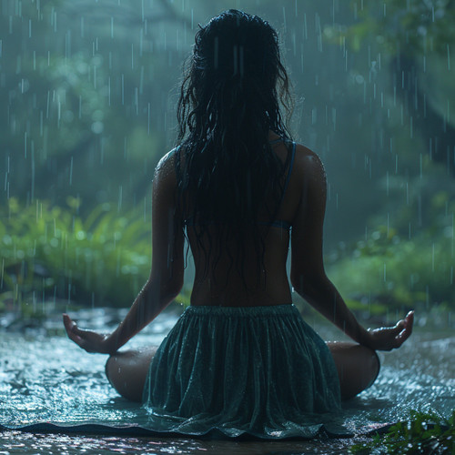 Lluvia Binaural: Ecos De Meditación Consciente