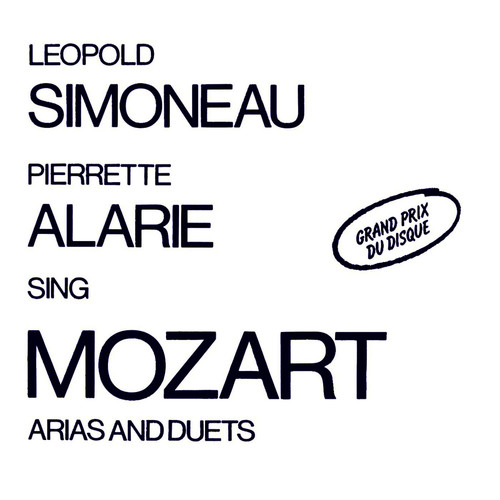 Mozart: Arias and Duets