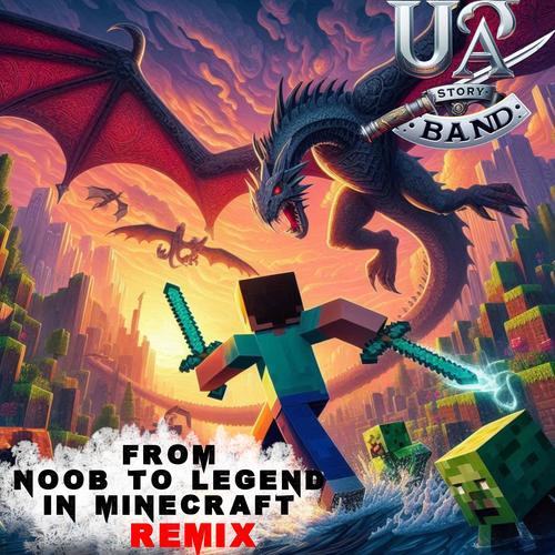 From Noob to Legend in Minecraft (Remix)