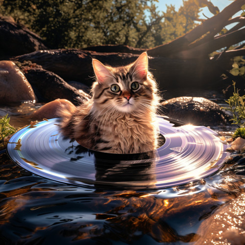 Cats Rivulet: Binaural Stream Harmonies