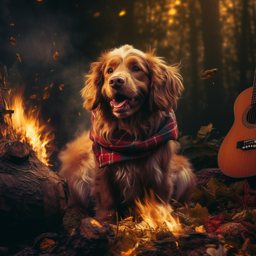 Dog's Fiery Interlude: Music in the Campfire