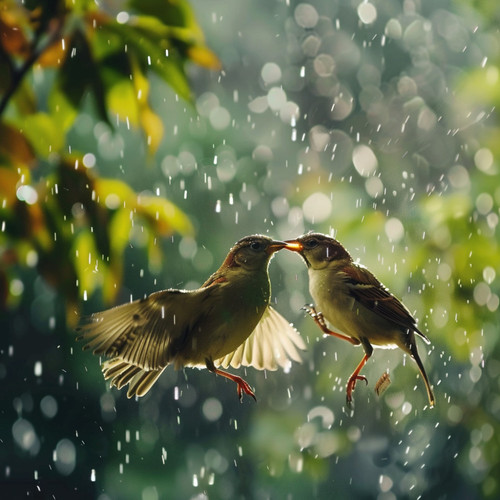 Binaural Rain and Birds: Nature’s Soothing Symphony