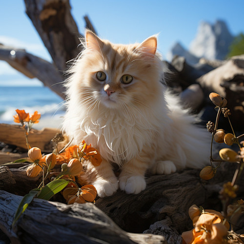Música Combinada Con Arroyos: Armonía Del Riachuelo Para Gatos