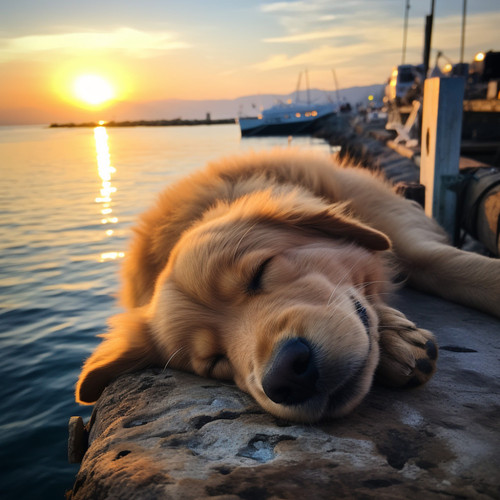 Momentos Melódicos Binaural Para Perro: Sonidos Relajantes Para Un Descanso Feliz