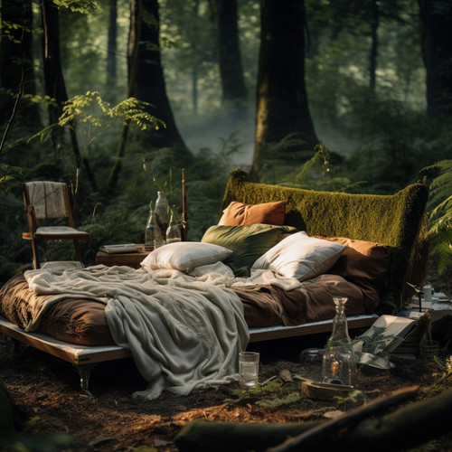 Sleep in Nature: Tranquil Forest Harmony