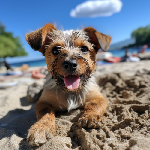 Olas Binaurales Para Perros: Ambiente Calmante Del Océano