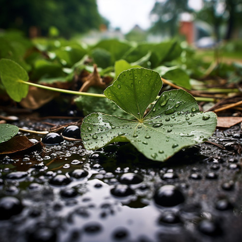 Armonía Meditativa: Música De Gotas De Lluvia