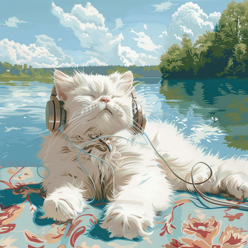 Cats' Leisure Hours: Chill Music for Felines