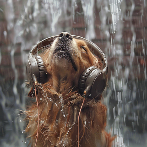 Dog's Rain Retreat: Soothing Sounds for Canines