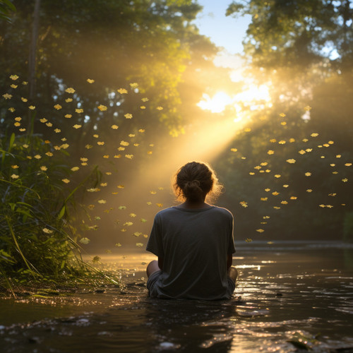 Retiro Lluvioso Meditativo: Música Para Aliviar El Estrés