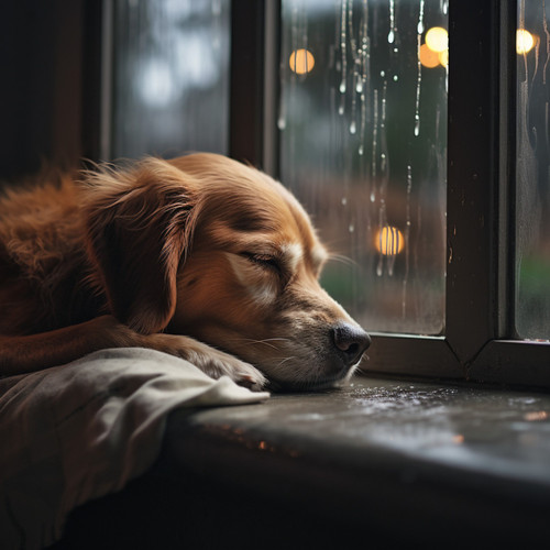 Serenata De Un Día Lluvioso: Sonidos Relajantes Para El Sueño De La Mascota