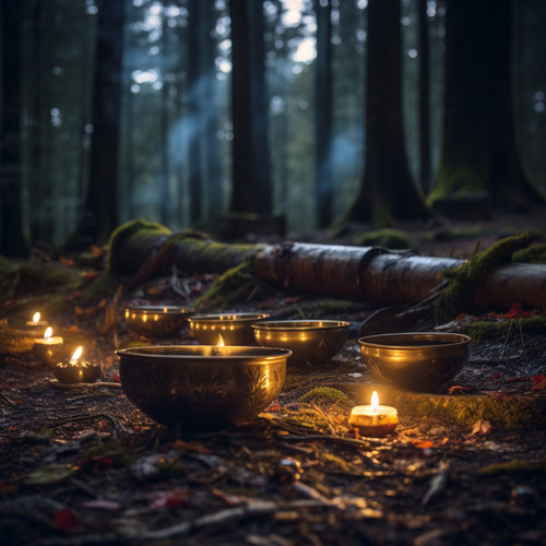 Canciones De Cuna De Bosques: Sonidos Gentiles De Cuencos Para El Sueño Del Bebé