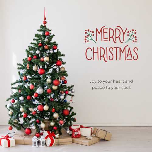 Merry Christmas (Joy to your heart and peace to your soul)