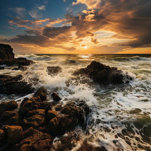 Profundidades Iluminadas Por El Sol: Sinfonía Oceánica